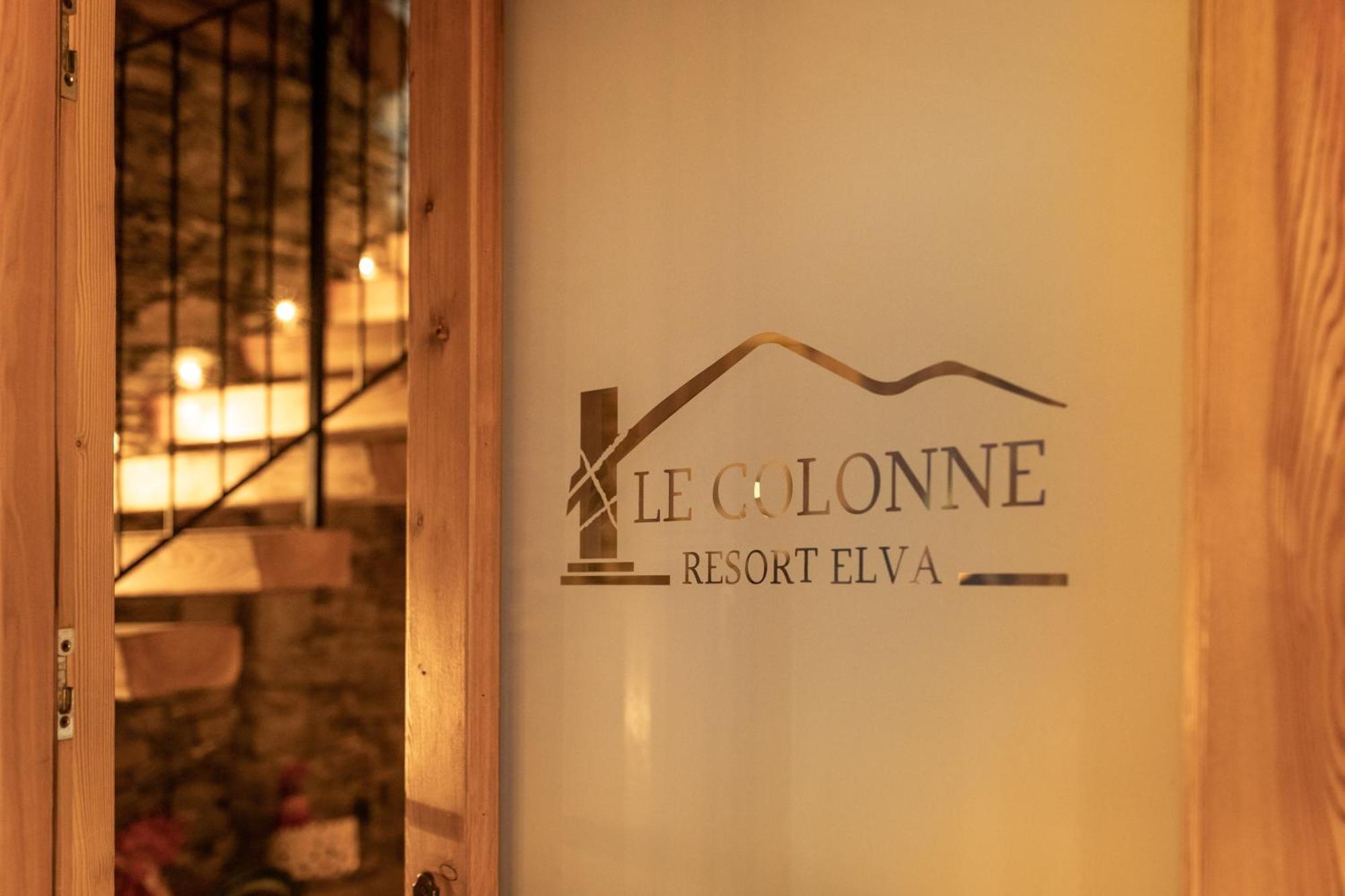 Le Colonne Resort Elva Buitenkant foto