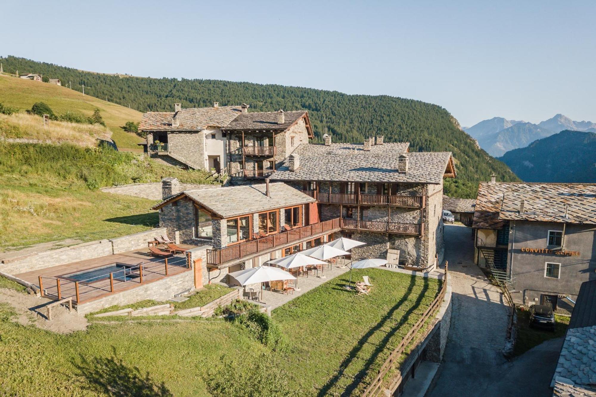 Le Colonne Resort Elva Buitenkant foto